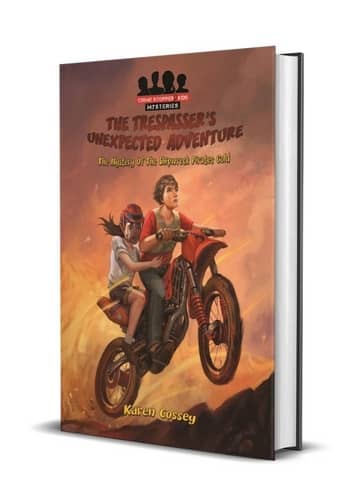 Trespasser's Unexpected Adventure Book for Middle Grade Kids. Find it in a good children's bookshop