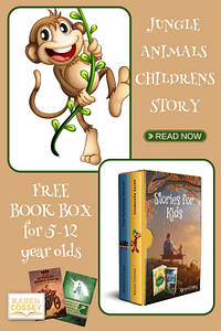 Kids short jungle story: Morris the Monkey
