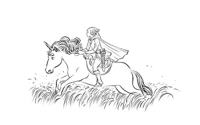 Unicorns and Dragons: a fantasy adventure for 8-12-yr-olds Chapter One