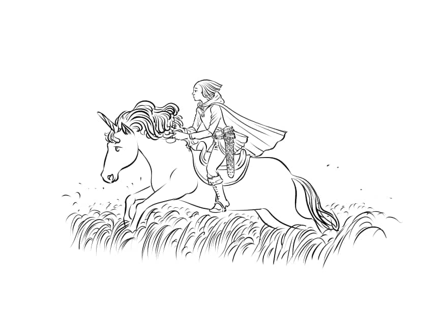 Unicorn Fantasy Book For Kids